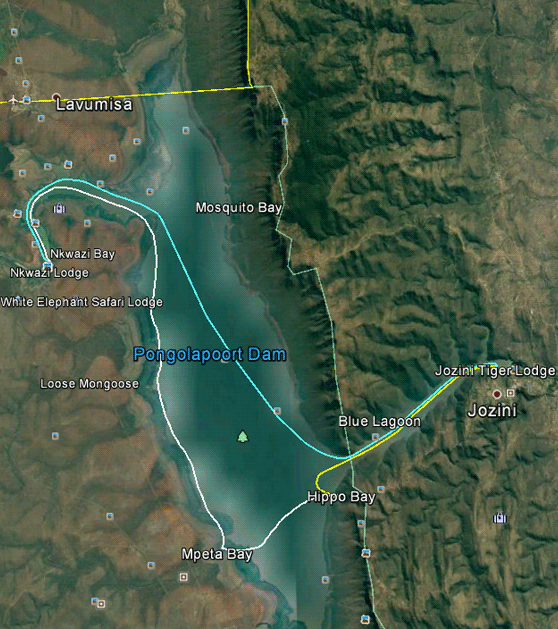 cruise routing shayamanzi houseboats