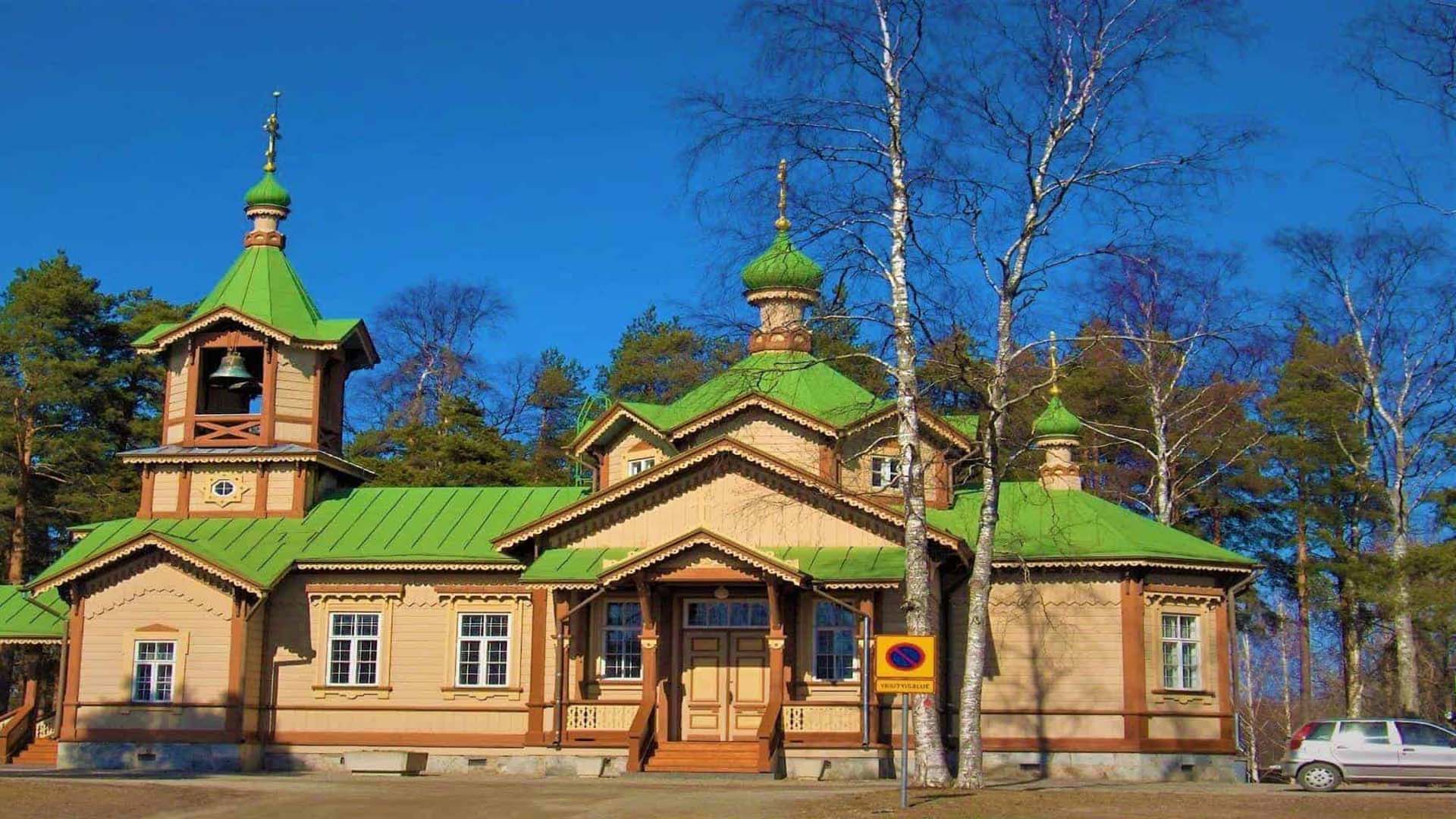 la chiesa ortodossa di San Nicola a Joensuu
