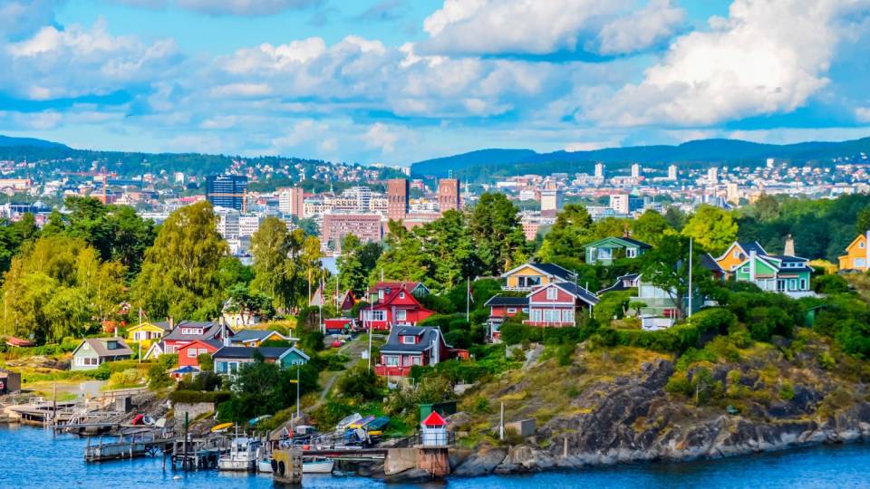 Oslo dall'alto