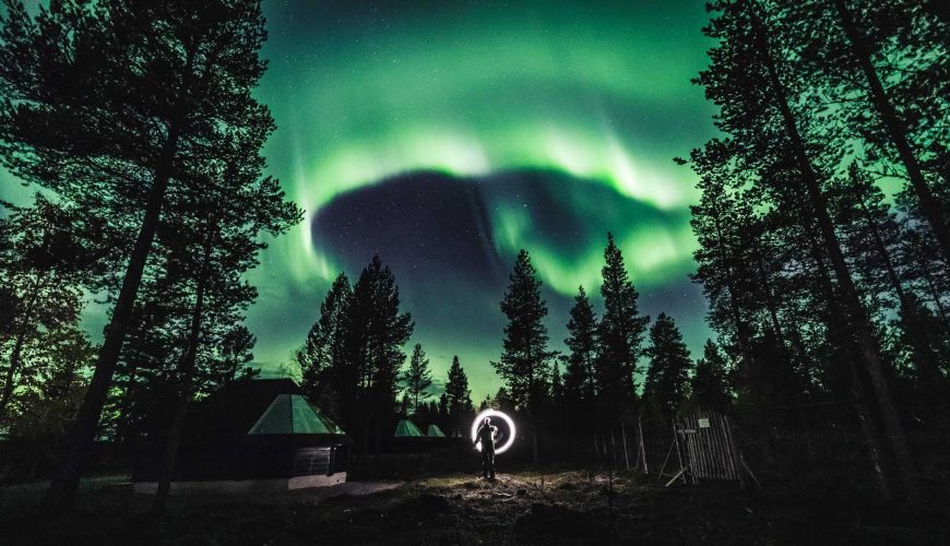 aurora boreale a ivalo