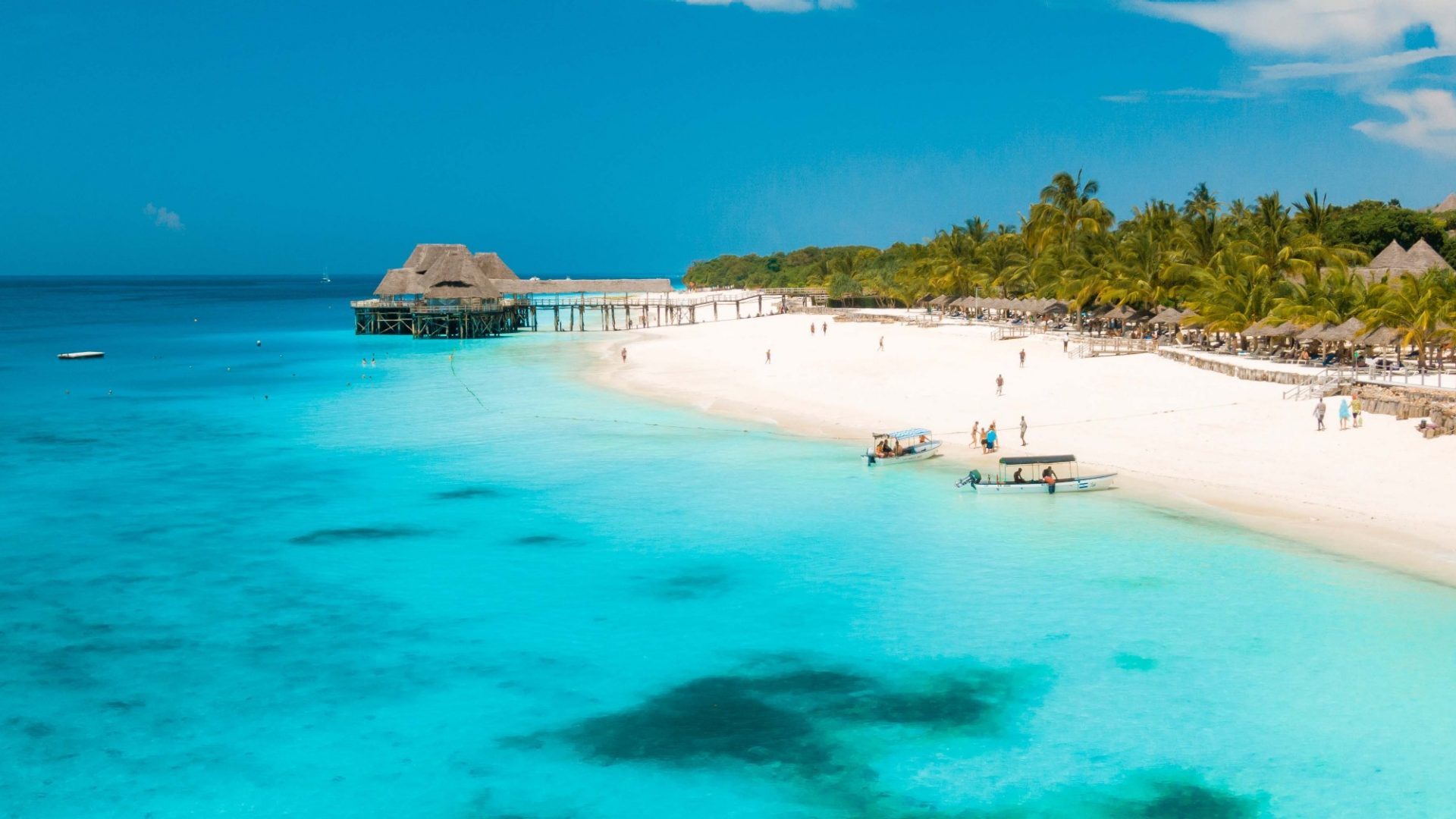 spiaggia di Zanzibar