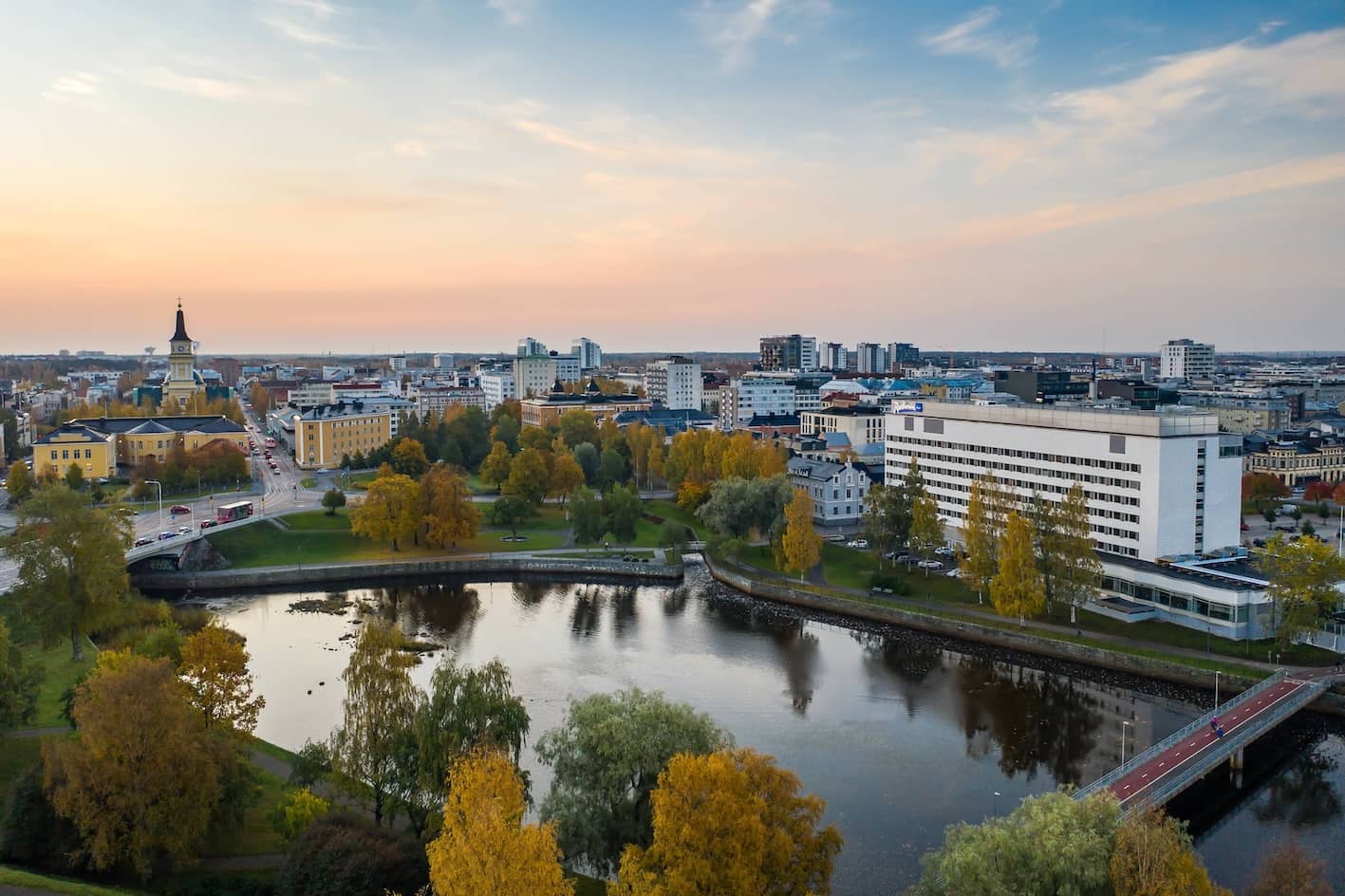 Oulu in autunno